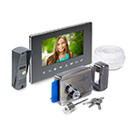 Комплект видеодомофона Eplutus EP-6814LG с электромеханическим замком Anxing Lock – AX091