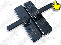 Умный биометрический Wi-Fi дверной замок с отпечатком пальца HDcom SL-811 Tuya-WiFi с управлением приложением Tuya