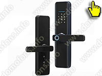 Умный биометрический Wi-Fi дверной замок с отпечатком пальца HDcom SL-811 Tuya-WiFi с управлением приложением Tuya